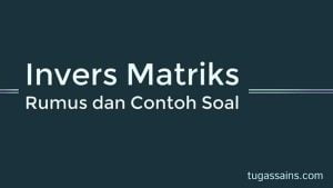 Rumus-Invers-Matriks-dan-Contoh-Soal Rumus Invers Matriks dan Contoh Soal