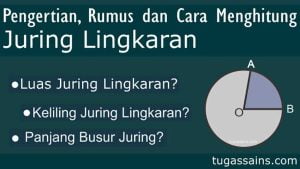 Pengertian,-Rumus-dan-Cara-Menghitung-Juring-Lingkaran Pengertian, Rumus dan Cara Menghitung Juring Lingkaran