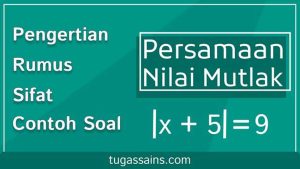 Persamaan-Nilai-Mutlak Persamaan Nilai Mutlak