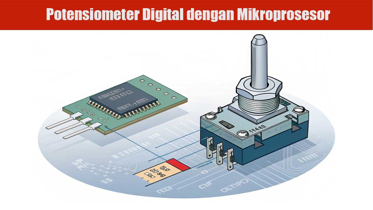 Potensiometer Digital dengan Mikroprosesor