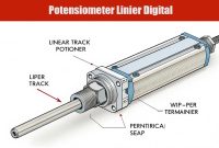 Potensiometer-Linier-Digital Potensiometer Linier Digital