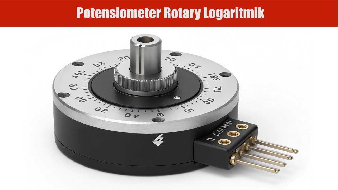 Potensiometer Rotary Logaritmik