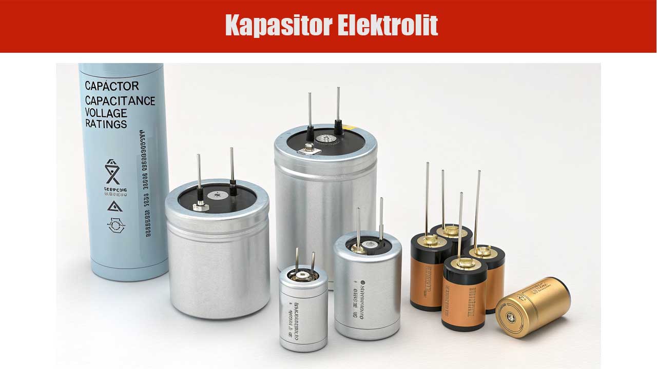 Kapasitor-Elektrolit Kapasitor Elektrolit