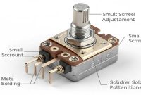 Potensiometer-Trimpot-SMD Potensiometer Trimpot SMD