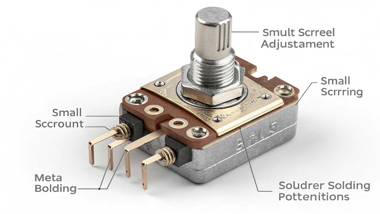 Potensiometer-Trimpot-SMD Potensiometer Trimpot SMD