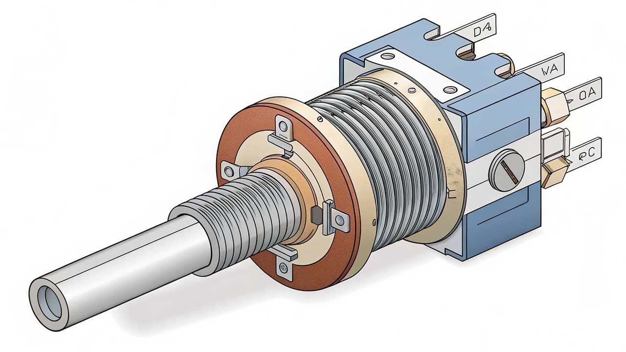 ilustrasi-Potensiometer-Wirewound ilustrasi Potensiometer Wirewound