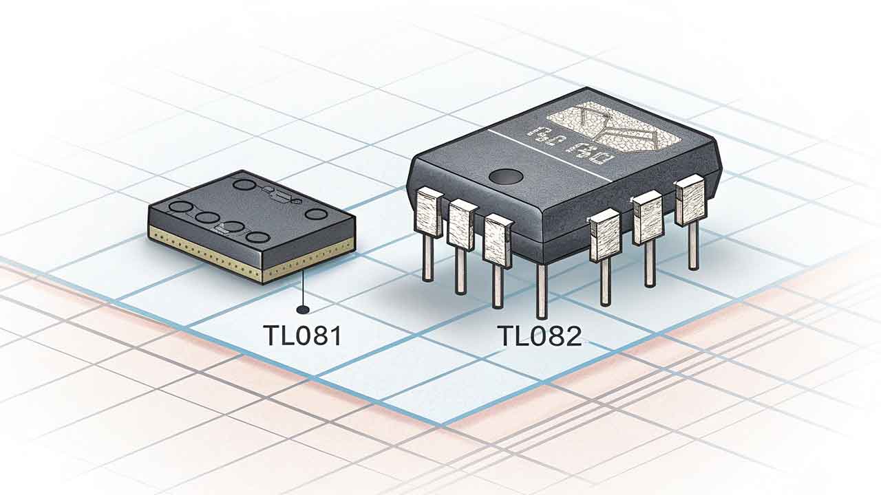 IC-Op-Amp-TL081-dan-TL082 IC Op-Amp TL081 dan TL082