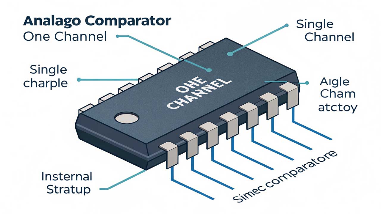 IC Analog Comparator Satu Kanal